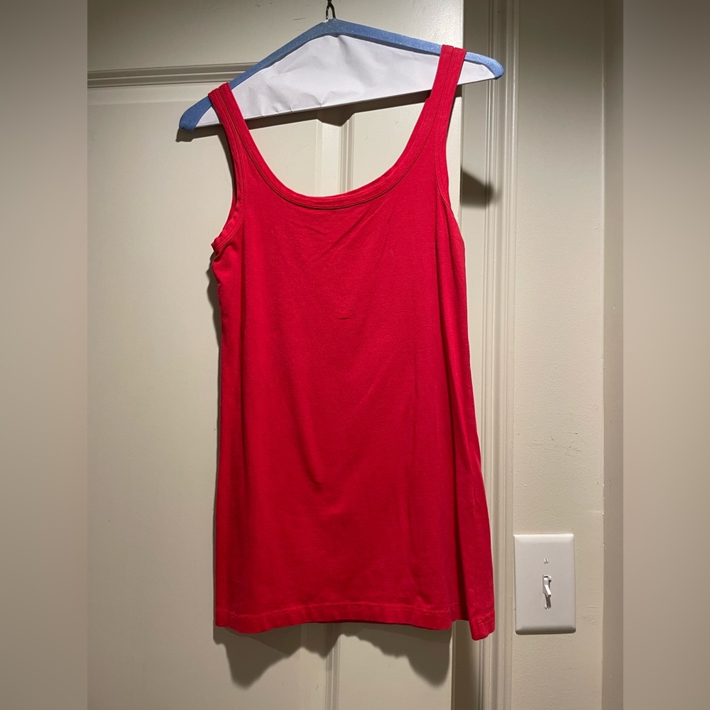 Theory Red Tank Top